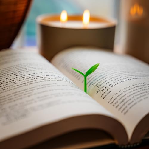 Genuine Fred Sprout Little Green Bookmarks, Set of 6 - style: Sprout