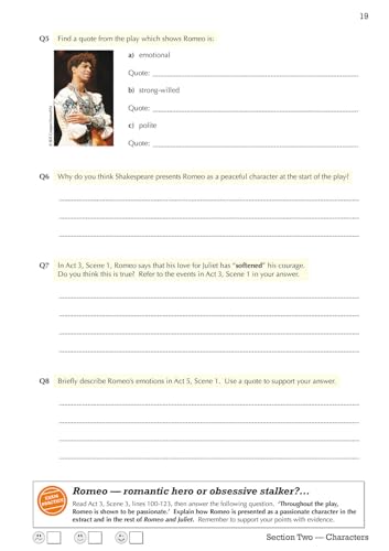 Romeo & Juliet Workbook Inc Answers