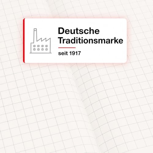 LEUCHTTURM1917 - Notebook Hardcover Medium A5-251 Numbered Pages for Writing and Journaling - Thinking Ahead (Squared Paper, Deep Sea) - color: Deep Sea, style: Squared