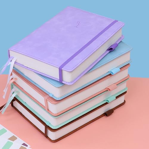 Hoci Poci 400 Pages Lined Journal Notebook, 5.8" x 8.4", Pink - color: Pink, size: Lined-400 Pages (5.7"×8.3")