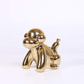 Gold Home Décor Balloon Figurine Accent (Monkey) - size: Monkey