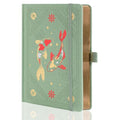 TIEFOSSI A5 Dotted Journal Notebook 190 Pages for Women & Men - color: Green, size: A5-Dotted