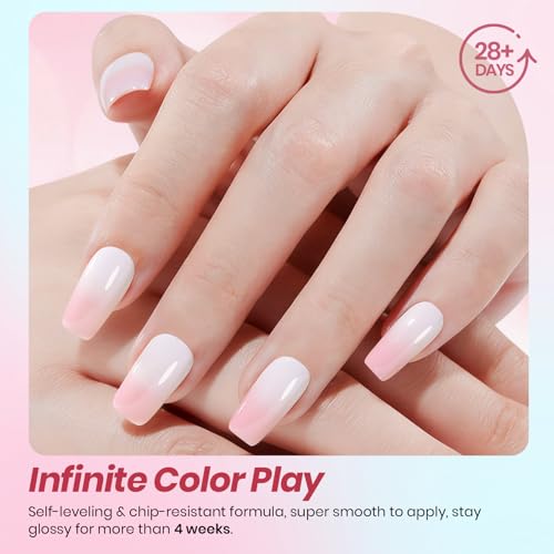 Beetles Pastel Gel Nail Polish Set, Soft Manifest Neutral Nude Gel Polish - color: A - Mixed Finishes | | Soft Manifest