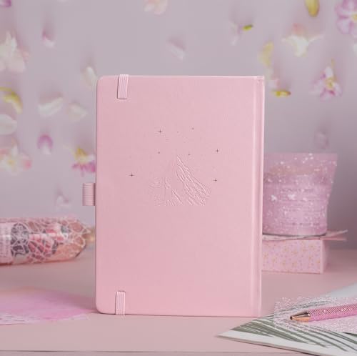 MGGAO Lined Journal Notebook for Women Men, A5 Aesthetic Notebook - color: Pink, size: Lined
