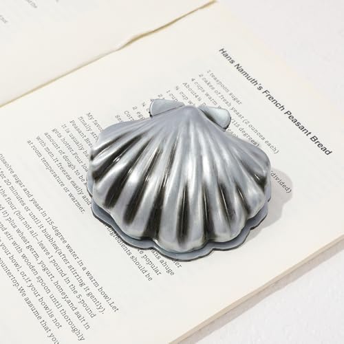 Vintage Ocean Bookmark Clip, 4 Color Starfish Shell Octopus for Book Lovers - color: Seashell Style B
