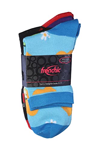 Frenchic 12/24/48 Pairs Pack Women's Colorful Patterned Cute Funny Casual Fashion Crew Socks - color: Multi #11