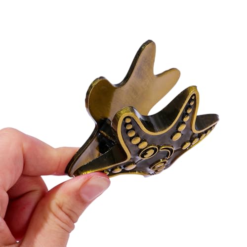 Vintage Ocean Bookmark Clip, 4 Color Starfish Shell Octopus for Book Lovers - color: Starfish Style a