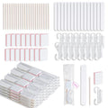 20 Sets Disposable Manicure Kit(20 Set -White) - size: 20 Set -White
