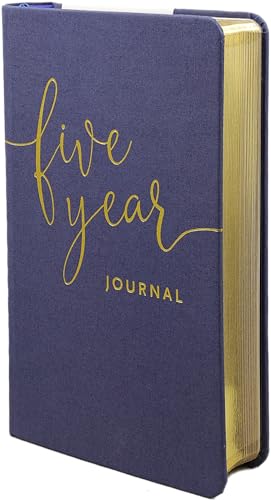 Five Year Journal - Deluxe, Cloth-bound Edition (1 minute a day is all it takes!)