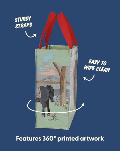 Blue Q Handy Tote Bag - Funny Reycled & Reusable Tote Bag - color: Boss Kitty