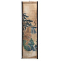 Wall Art Poster Prints Painting Scroll Decor Tiger Animal Tree Feng Shui - color: E3