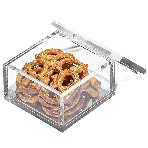 OfficeGoods Acrylic Desk Organizer with Silver Base, Small - color: Silver, size: Small