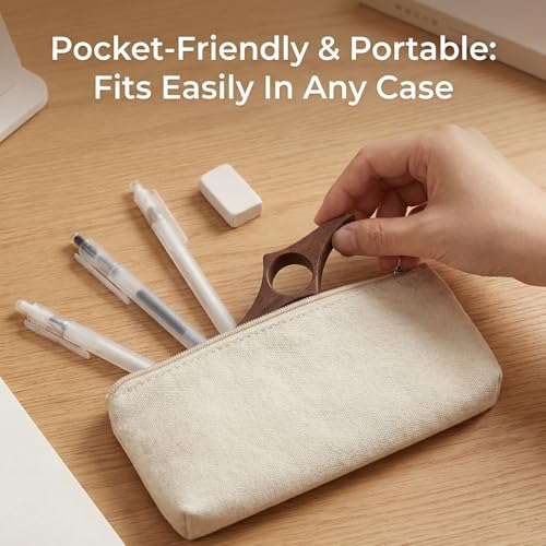 1 Pc Wooden Page Holder, Thumb Page Holder, Reading Accessories, Book Clip for Hands-Free Use, Ideal for Book Lovers & Daily Reading(Small) - size: Small
