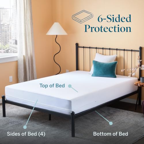 Lucid® Zippered Mattress Encasement – Waterproof Protector – King - size: King, style: Mattress Encasement