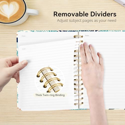 Lined Spiral Journal Notebook for Work A5, 160 Pages, Whale - color: Whale