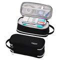 Dugio Large Pencil Case Organizer Big Pencil Pouch for Boys Kids Black - color: B-Black