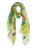 PANTONIGHT Long Chiffon Sheer Scarf Gradient Shaded Colors Lightweight Scarf For Womens - color: Col 752