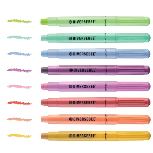 DIVERSEBEE Bible Highlighters and Pens No Bleed (Sorbet) - color: Sorbet