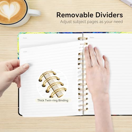 Lined Spiral Journal Notebook for Work A5, 160 Pages - color: Jack