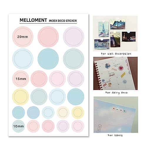 Korean Aesthetic Spiral Notebook Set, 4 Pack, Cute Scenery Design, Blank - style: Unlined Notebook