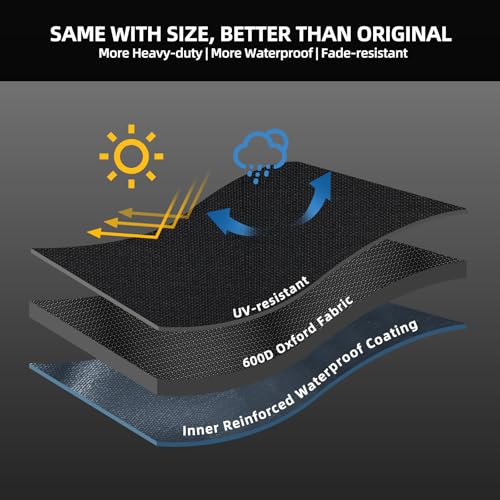 Portable Gas Grill Cover for NXR 3 Burner Grill, Waterproof, Cover Only
