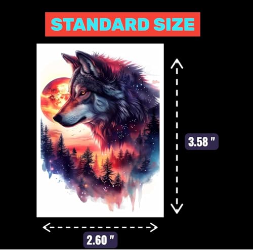 Custom Standard Size Border Card Sleeves for Trading Card Games – Personalized Full-Color Printed Design – Compatible with Magic The Gathering MTG, TCG – Premium Durable Sleeves for Deck Protection