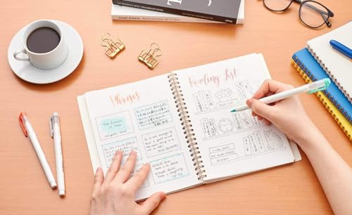 Maruman Septcouleur Lab Notebook, 2024 Limited Color, 5.98 x 4.57 Inches (A6), 3mm square grid, 100 sheets, Classy Violet (N769-24-10) - color: Classy Violet (2024 Limited), size: 5.98" x 4.57"
