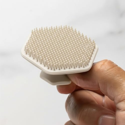 TOOLETRIES Silicone Face Scrubber, Facial Cleansing Brush - Sand - color: Sand