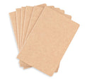 TWONE Travel Journal, 6 Pack Notebook Journal for Travelers Work School Writing Note Taking Kraft Brown Soft Cover Notebooks 5.5” x 8.25”, 60 Dot Grid Pages, 30 Sheets - style: Dotted