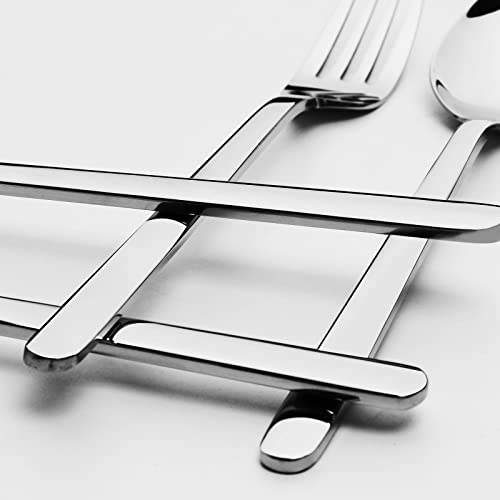 12-Piece 8-Inch Dinner Spoons Set, 18/10 Stainless Steel, Not Teaspoons - size: 12-Piece