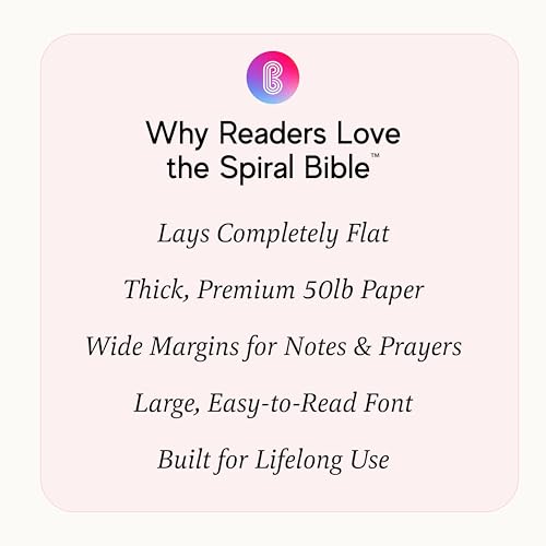 Official Spiral Bible in a Year, 52 Week Bible Study Guide (Floral) - color: Floral