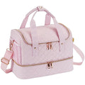 GR69N Nail Polish Organizer,Travel Nail Bag Organizer Case - color: Light Pink