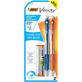 BIC Velocity Mechanical Pencils, 2-Count Pack, Medium Point, 0.7mm - size: 2 Count (Pack of 1)