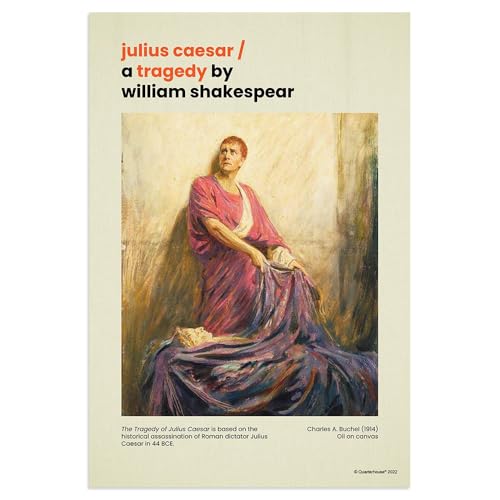 Quarterhouse 8 Poster Shakespeare Classroom Set - color: Shakespeare