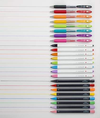 Zebra Pen Creative Set, Zensations, CLiCKART & SARASA Clip, Assorted, 24-Pk - style: Writing Essentials Set