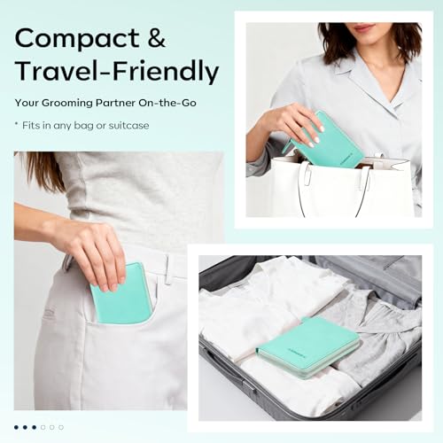 FAMILIFE Stainless Steel Manicure Set 11-in-1 Professional Nail Clipper Kit - color: Mint Green