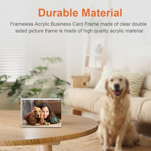 8 Pack Mini Acrylic Picture Frames 2.5 x 3.5 Inch - size: 2.5X3.5