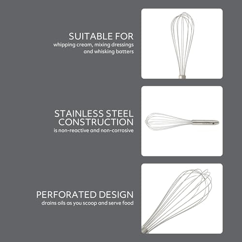 Sur La Table Kitchen Essential Steelhaus 1 Piece 12" Stainlees Steel Balloon Whisk - size: Balloon Whisk