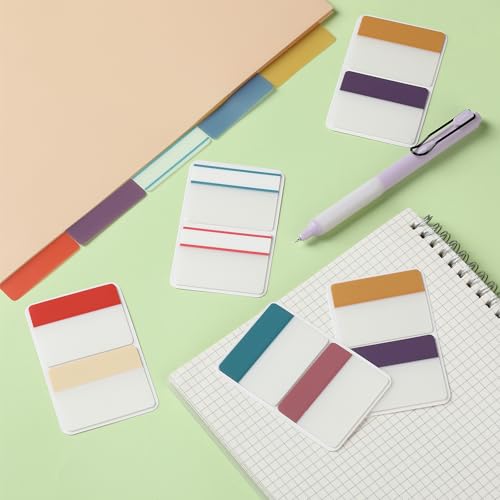 Mr. Pen- Sticky Index Tabs, 500 Pcs, 21 Sets, Colorful - color: Retro