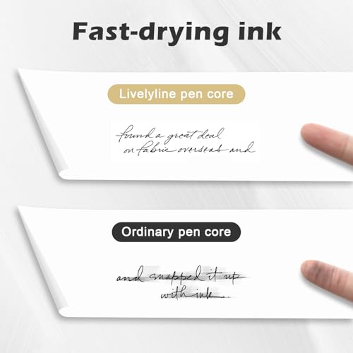 Ddaowanx 10 Pieces Gel Ink Pen Refills,Fine Point 0.5mm Tip Black Ink - color: 10 Pcs Gel Pen Refills