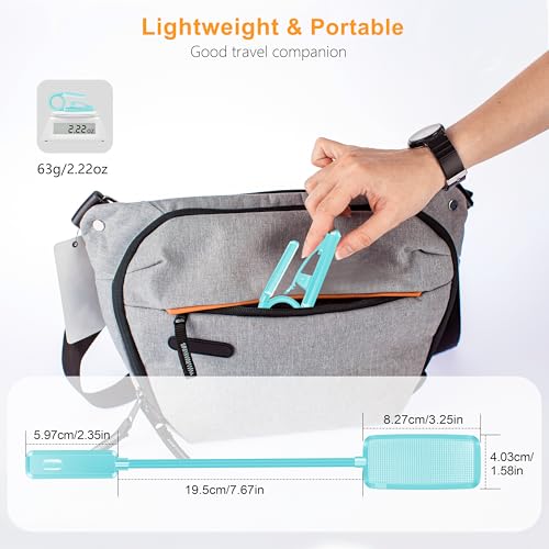 Gritin 9 LED Rechargeable Book Light for Reading in Bed - color: Blue