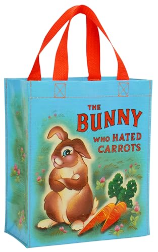 Blue Q Handy Tote Bag - Funny Reycled & Reusable Tote Bag - color: The Bunny Who Hated Carrots