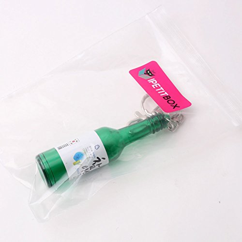 DZCLOVEJX Niamik Korean Soju Bottle Keychain Keyring
