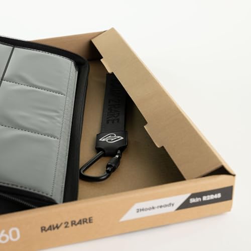 ZipBinder360, Premium 9 Pocket Trading Card Collector's Binder with 360 Slots, Side-Loading Sheets, and All-Around Zipper, Black - size: 360 Cards