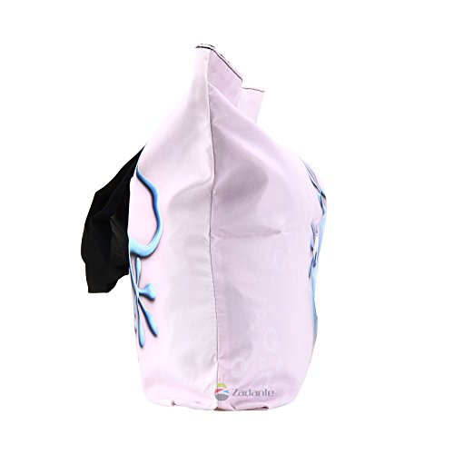 Beach Tote Bags Travel Shopping Bag With Zippered for Women - color: Sb-6006