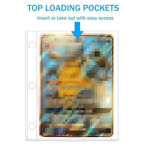 Mini Card Binder, 1-Pocket Super Lightweight Zipper Binder Holds 80+ Trading Cards, Small Cards Binder for TCG, MTG, Sports & Game Cards, Portable Gift for Girls & Collectors (White) - color: White