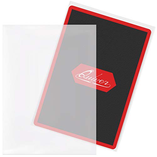 Quiver Time 200 Apollo Clear Japanese Card Sleeves fits Yu-Gi-Oh! Cards and Other TCG Cards - Ultra Transparent Small Trading Card Sleeve, Card Protector Sleeves (62 x 89 mm) - color: Clear Transparent Card Sleeves, size: 62x89 mm (Japanese Size)