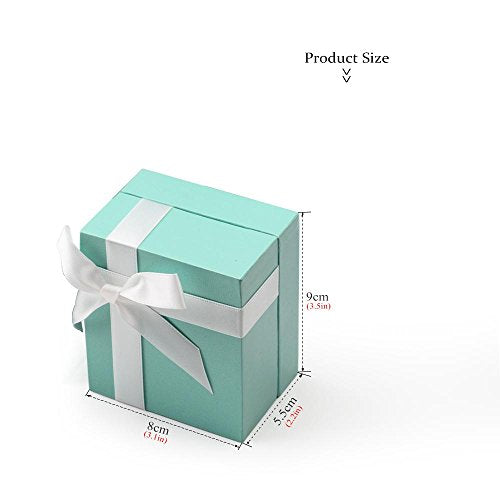 Oirlv Necklace Gift Box,Necklace Pendant Display Storage Case - size: Necklace/Pendant Box