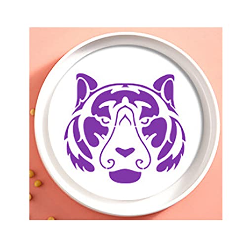 Animal Stencils, 12 Chinese Zodiac, Reusable Animal Head Stencil