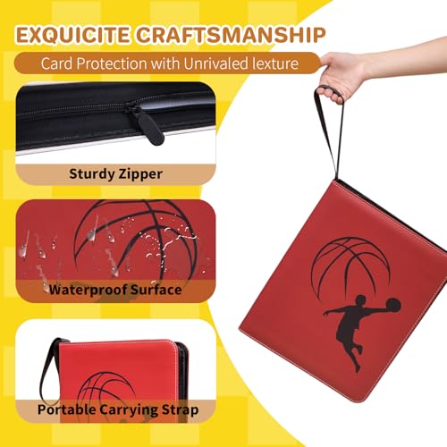 Card Binder, 9 Pocket 990 Card for Collectible Trading Card Albums